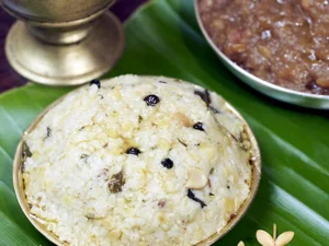 GRUhaSutram Healthy & Delicious Ven Pongal