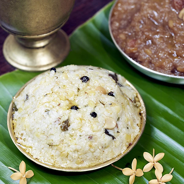 GRUhaSutram Healthy & Delicious Ven Pongal