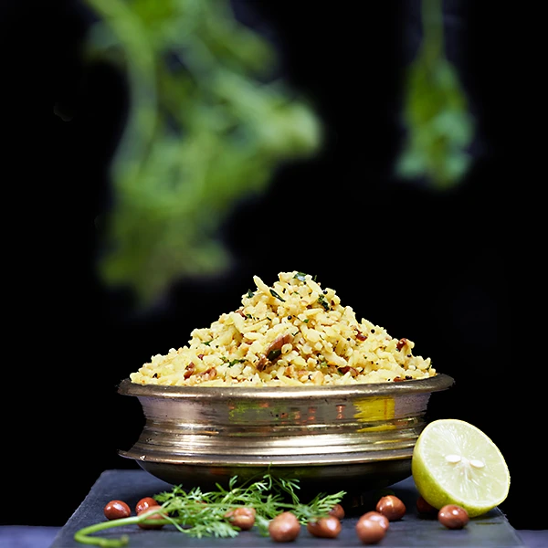 GRUhaSutram Kanda Poha mix - Breakfast in a Jiffy!