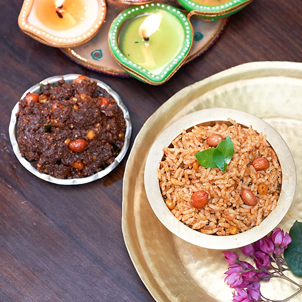 GRUhaSutram Tangy and Instantaneous Puliyogere Gojju