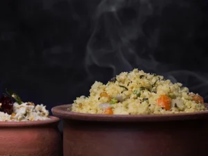 GRUhaSutram Healthy & Nutritious Millet Upma